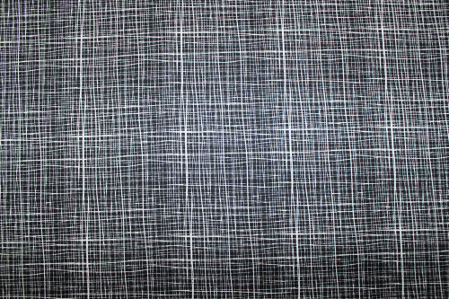 Designer- Baumwollstoff Weave black (10 cm)